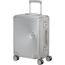 American Tourister Soundbox ALU Spiner 55 Silver