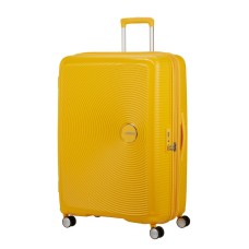 American Tourister Soundbox Spinner 80/30 Golden Yellow, Liels koferis