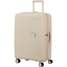 American Tourister Soundbox Spinner 67/24 Coconut Sand Vidējs koferis