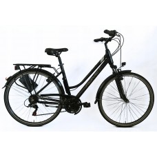 Sieviešu Velosipēds Romet Gazela LTD  28″ Black 20″/L