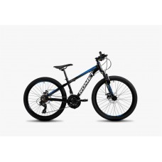 Bērnu velosipēds Romet Rambler Dirt 24" 13/S ALU 2025 black-blue