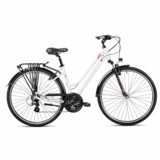 Sieviešu Velosipēds Romet Gazela 1  28″ White 20″/L