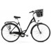 Sieviešu Velosipēds Romet Art Deco Lux 28″ 2024 Black 18″/M Sieviešu Velosipēds Romet Art Deco Lux 28″ 2024 Black 18″/M