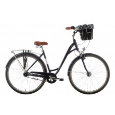 Sieviešu Velosipēds Romet Art Deco Lux  28″ 2024 Tumši zils 18″/M