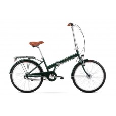 Salokāms velosipēds Romet Jubilat Classic 24″ 15/M (zaļš)
