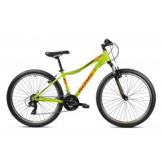 Pusaudžu velosipēds Romet Rambler R6.0 Jr, 26" 15/S, zaļš-melns-sarkans 