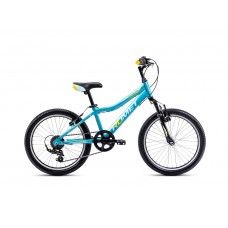 Bērnu velosipēds Romet Rambler KID 2 20″ Tirkīzs/Zils Bērnu velosipēds Romet Rambler KID 2 20″ Tirkīzs/Zils