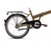 Salokāms velosipēds ROMET WIGRY pilsētas velosipēds, M 20”, Khaki/Zaļš
